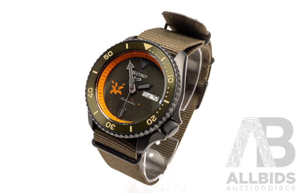 Seiko × Kentaro Yoshida Limited Edition Automatic Watch (Green Dial)