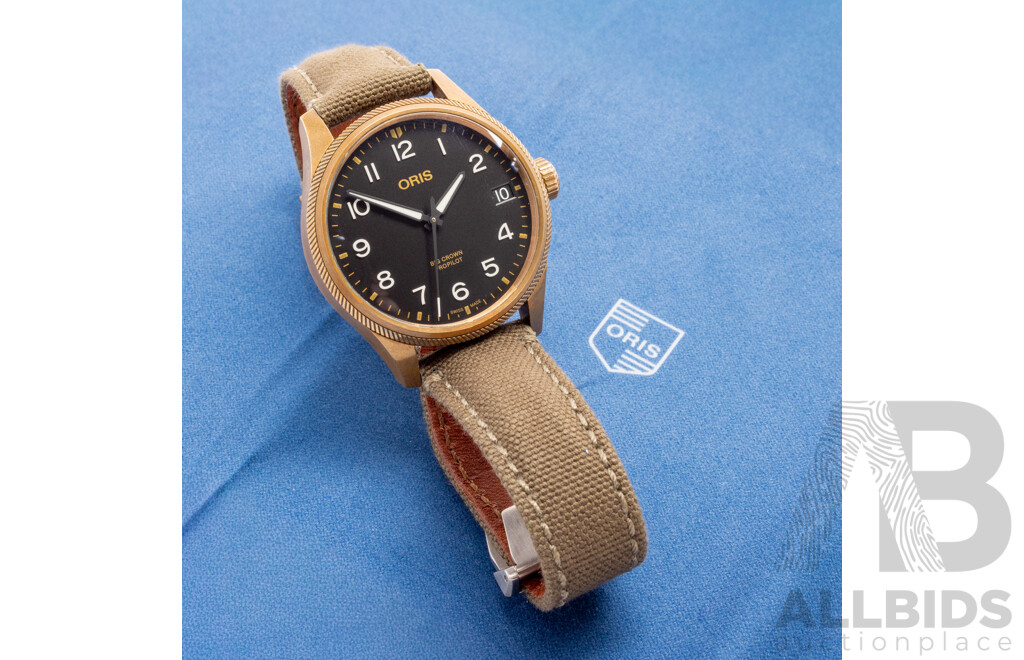 Oris Big Crown ProPilot Bronze 41mm Automatic Watch, Model 7761