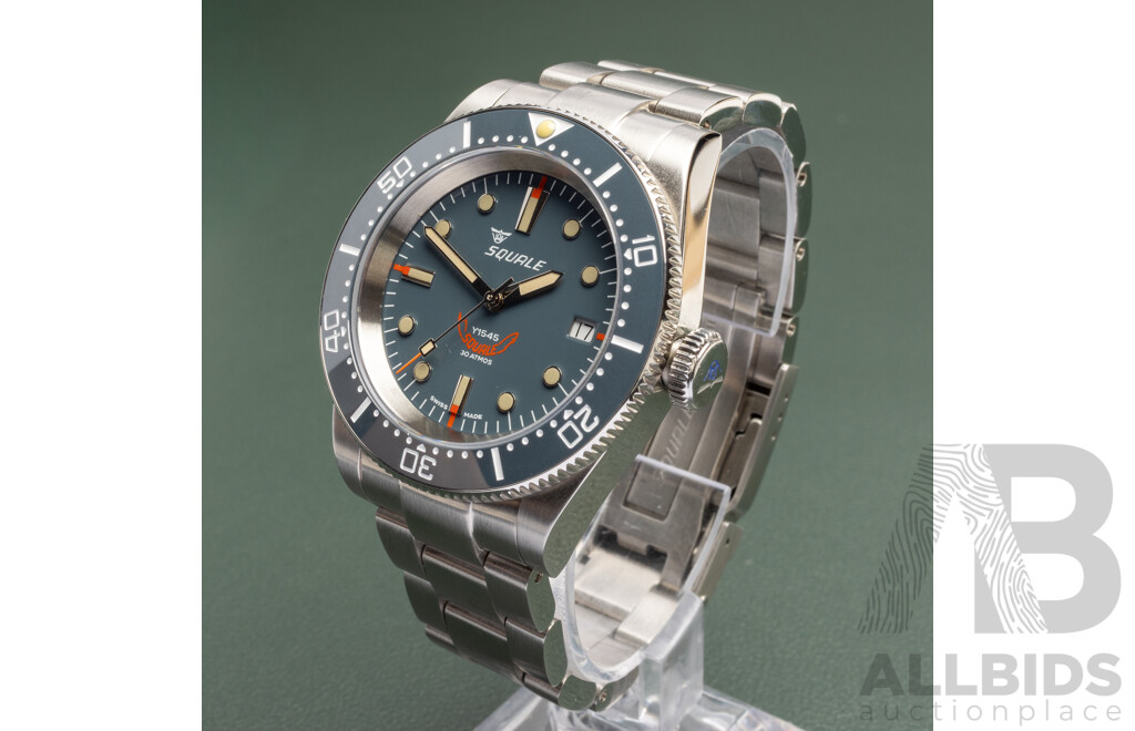 Squale 1545 40mm Automatic Diver’s Watch, Model 1545GG.AC