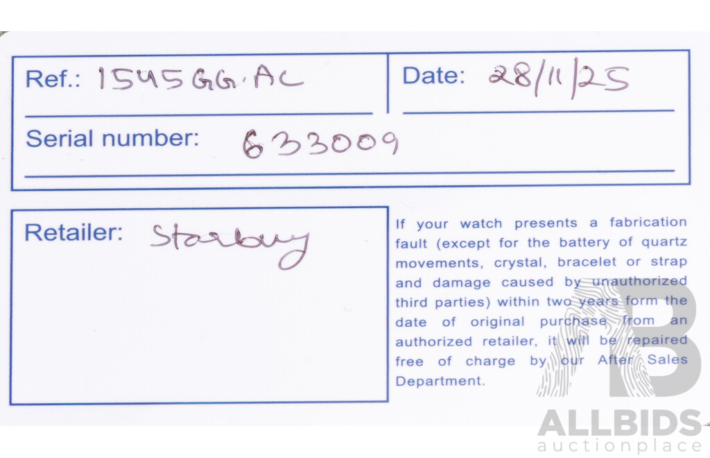 Squale 1545 40mm Automatic Diver’s Watch, Model 1545GG.AC