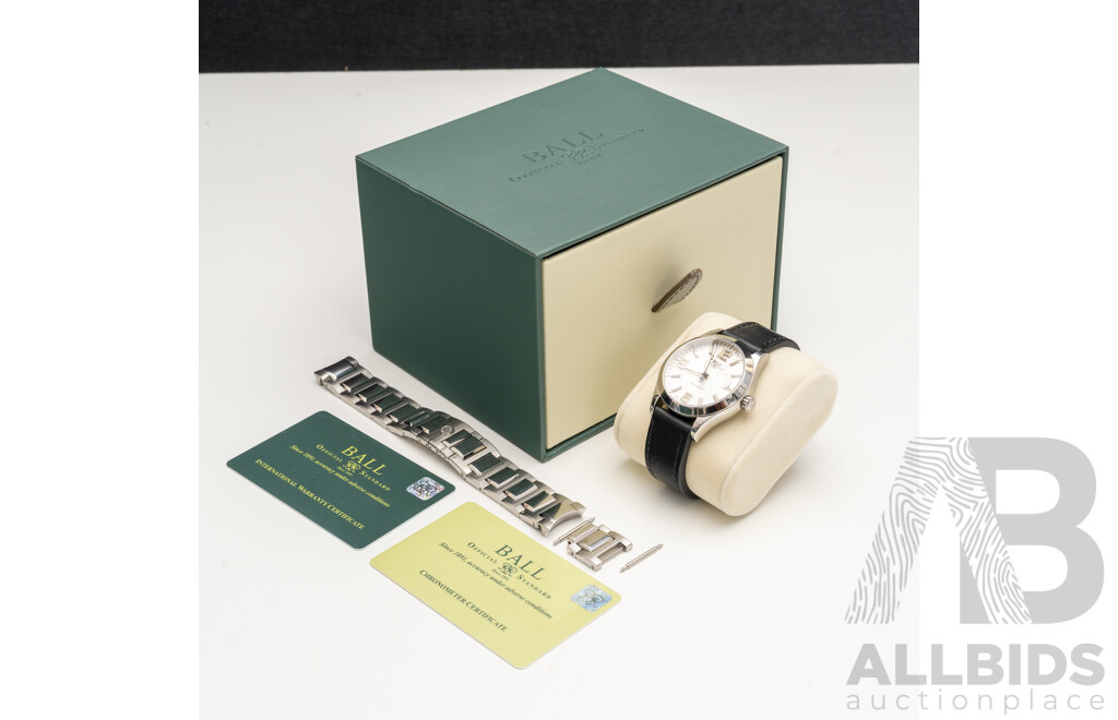 Ball Engineer II Pioneer NM2026C-S4CAJ-SL 904L Steel COSC Chronometer, 40mm Automatic