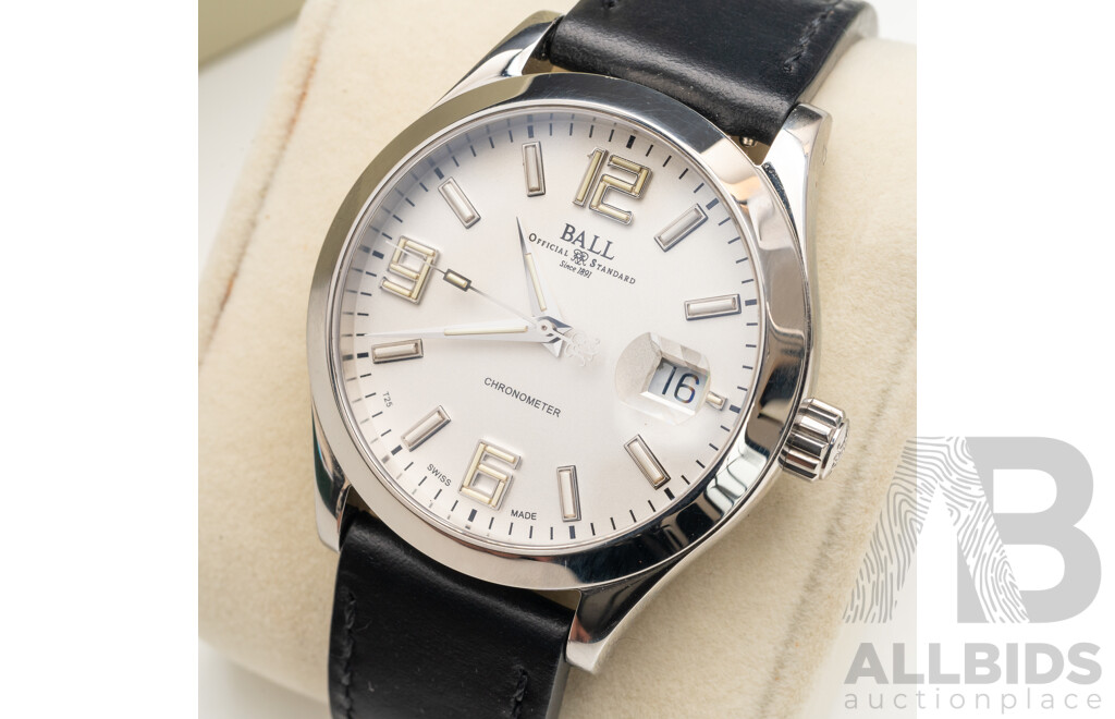Ball Engineer II Pioneer NM2026C-S4CAJ-SL 904L Steel COSC Chronometer, 40mm Automatic
