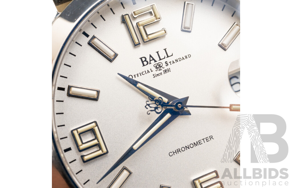 Ball Engineer II Pioneer NM2026C-S4CAJ-SL 904L Steel COSC Chronometer, 40mm Automatic