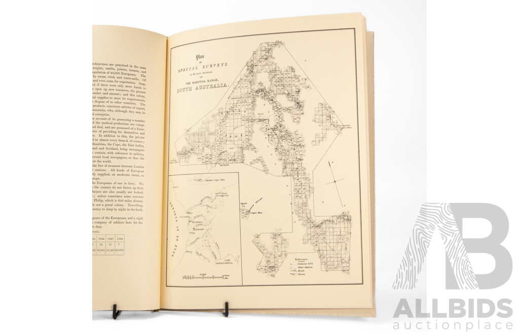 Two Vintage Books, Description of the Barossa Range in South Australia by 'Agricola' 1979 and Statues of the Order of the British Empire, 1948