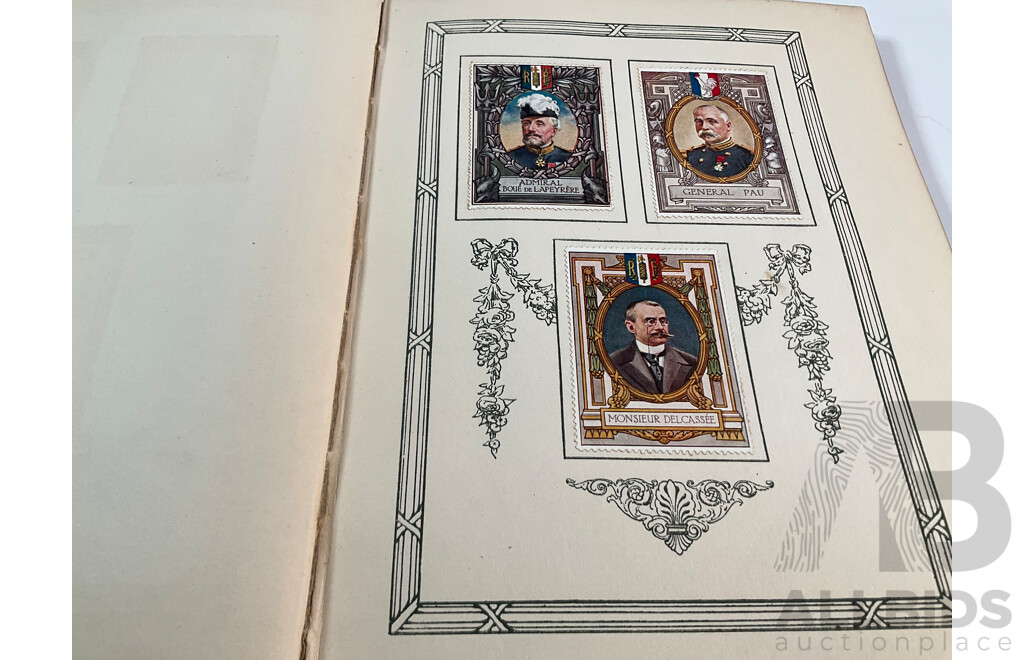 United Kingdom, The Lord Roberts Memorial Fund Stamp Album, WW1 War Portrait Cinderella Stamp Album