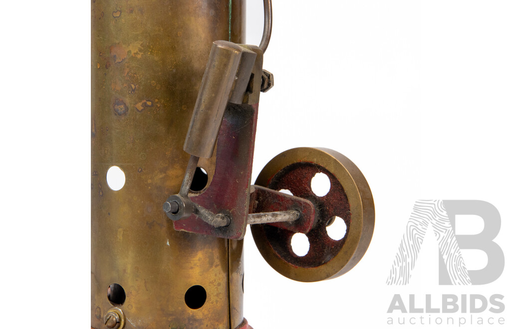 Vintage Vertical Donkey Model Steam Engine by Scorpion