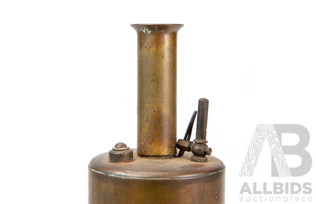 Vintage Vertical Donkey Model Steam Engine by Scorpion