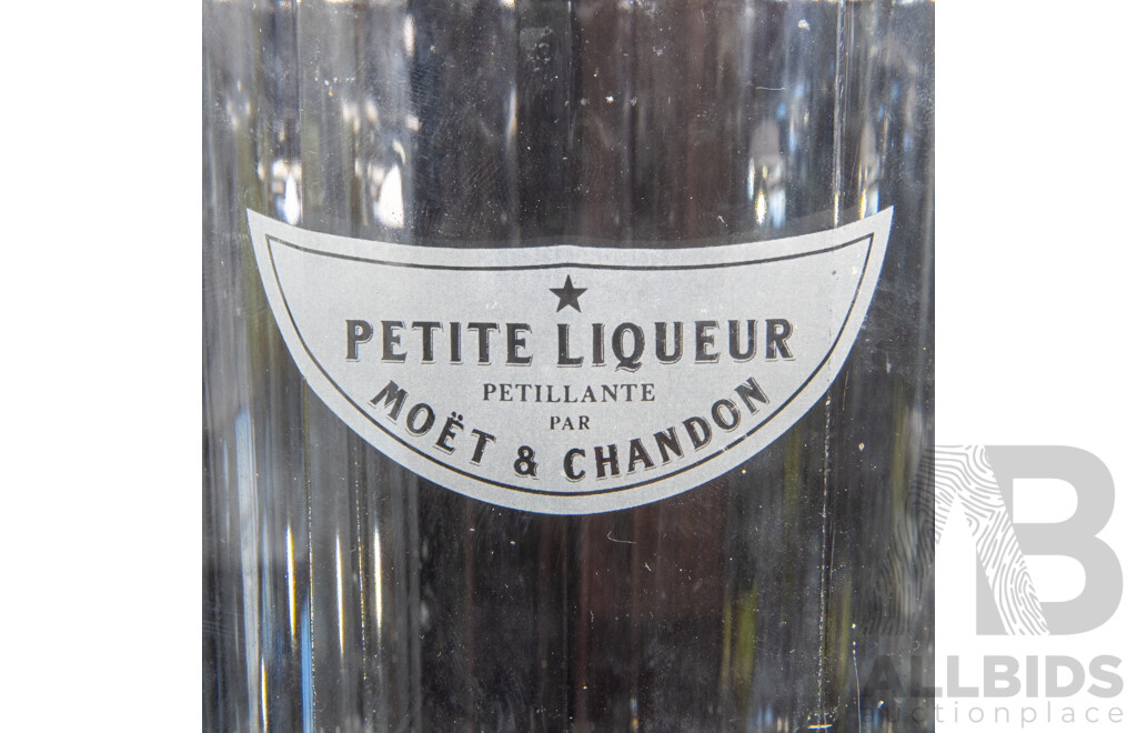 Pair of Moet & Chandon Petite Liqueur Glass Ice Buckets