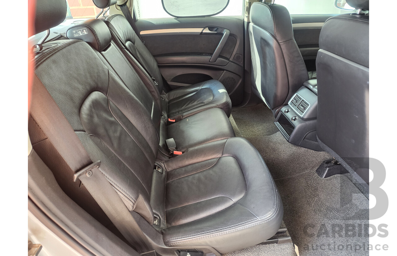 9/2008 Audi Q7 3.0 TDI Quattro MY08 UPGRADE 4d Wagon Silver 3.0L