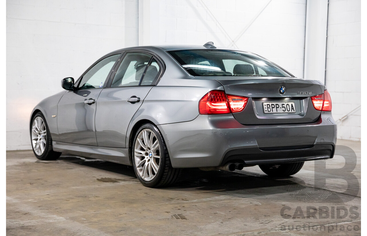 6/2010 BMW 330d Exclusive M Sport E90 MY10 4d Sedan Space Grey Metallic Turbo Diesel 3.0L