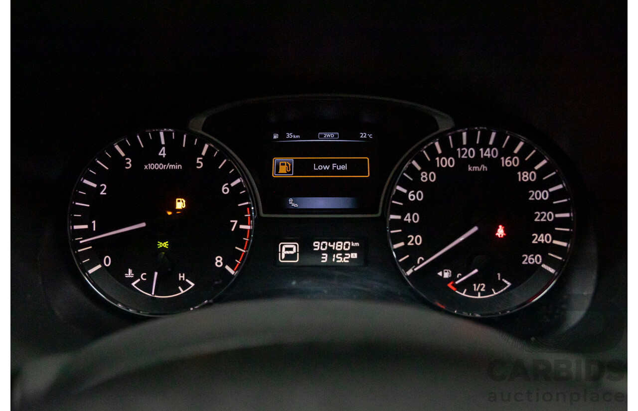 12/2015 Nissan Pathfinder ST-L (4x4) R52 MY15 4d Wagon Gun Metallic V6 3.5L