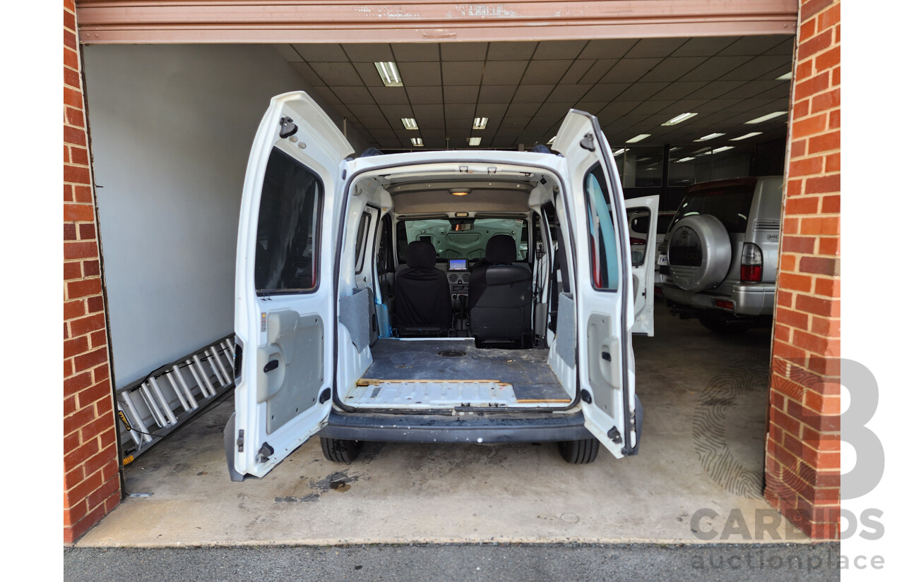 4/2007 Renault Kangoo Integral X76 2d Van White 1.6L