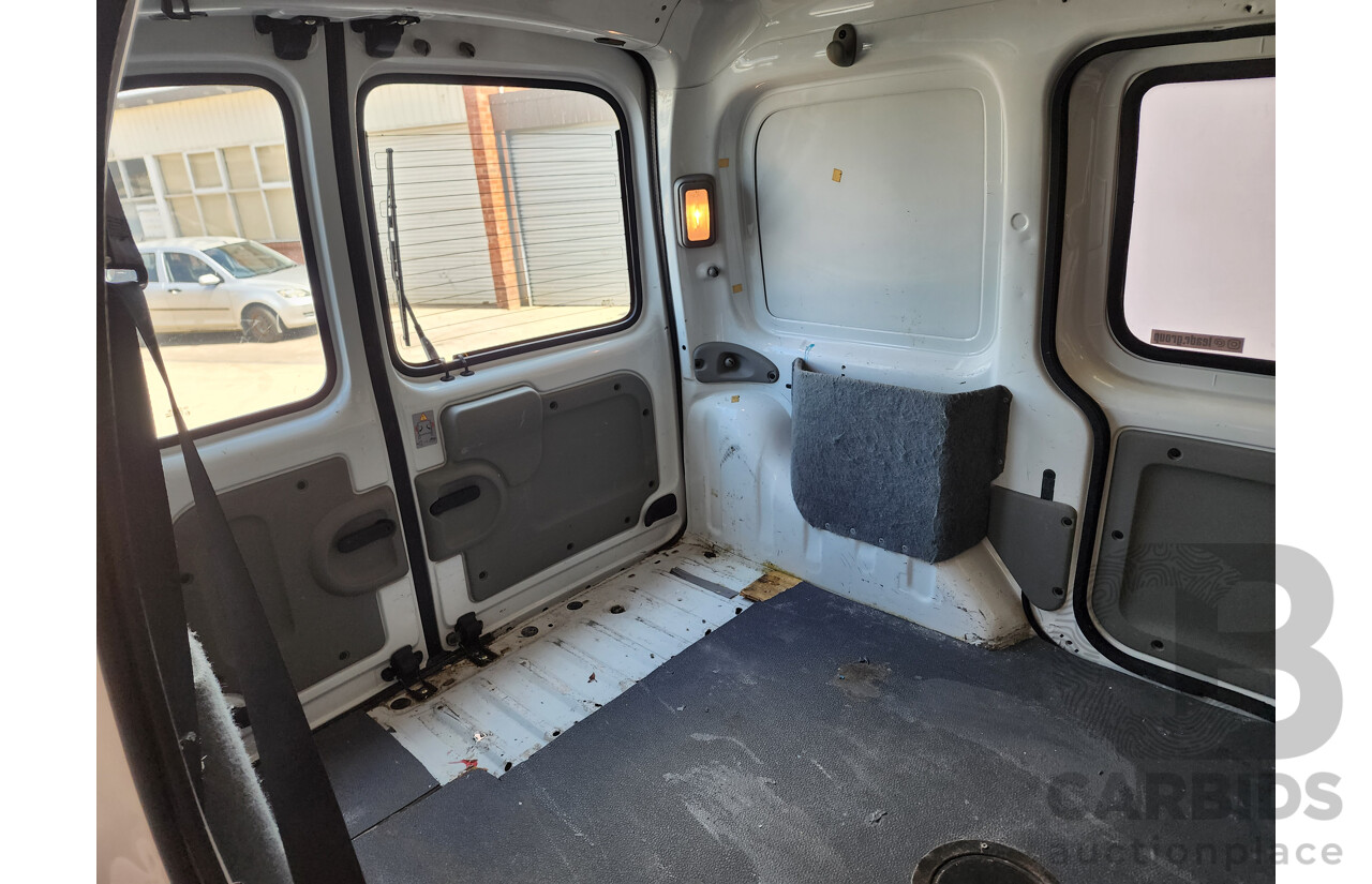 4/2007 Renault Kangoo Integral X76 2d Van White 1.6L