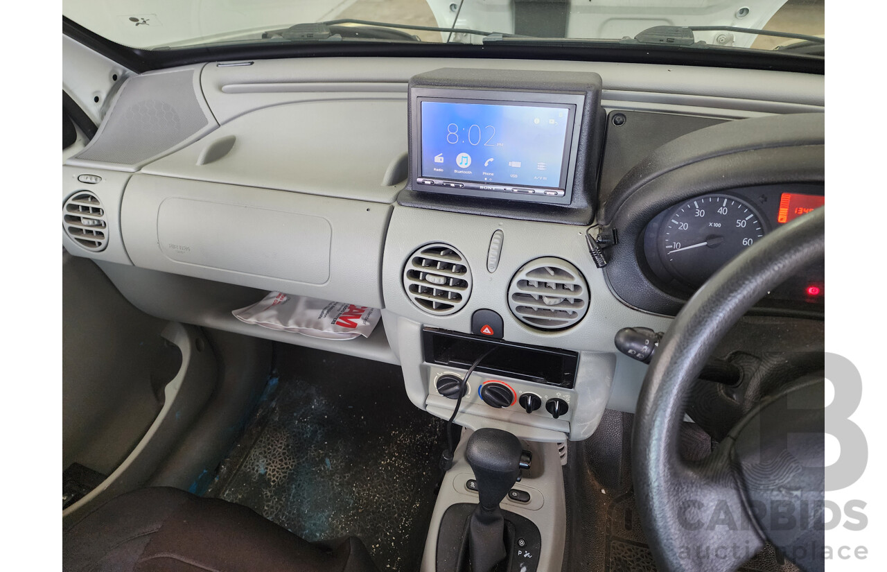 4/2007 Renault Kangoo Integral X76 2d Van White 1.6L