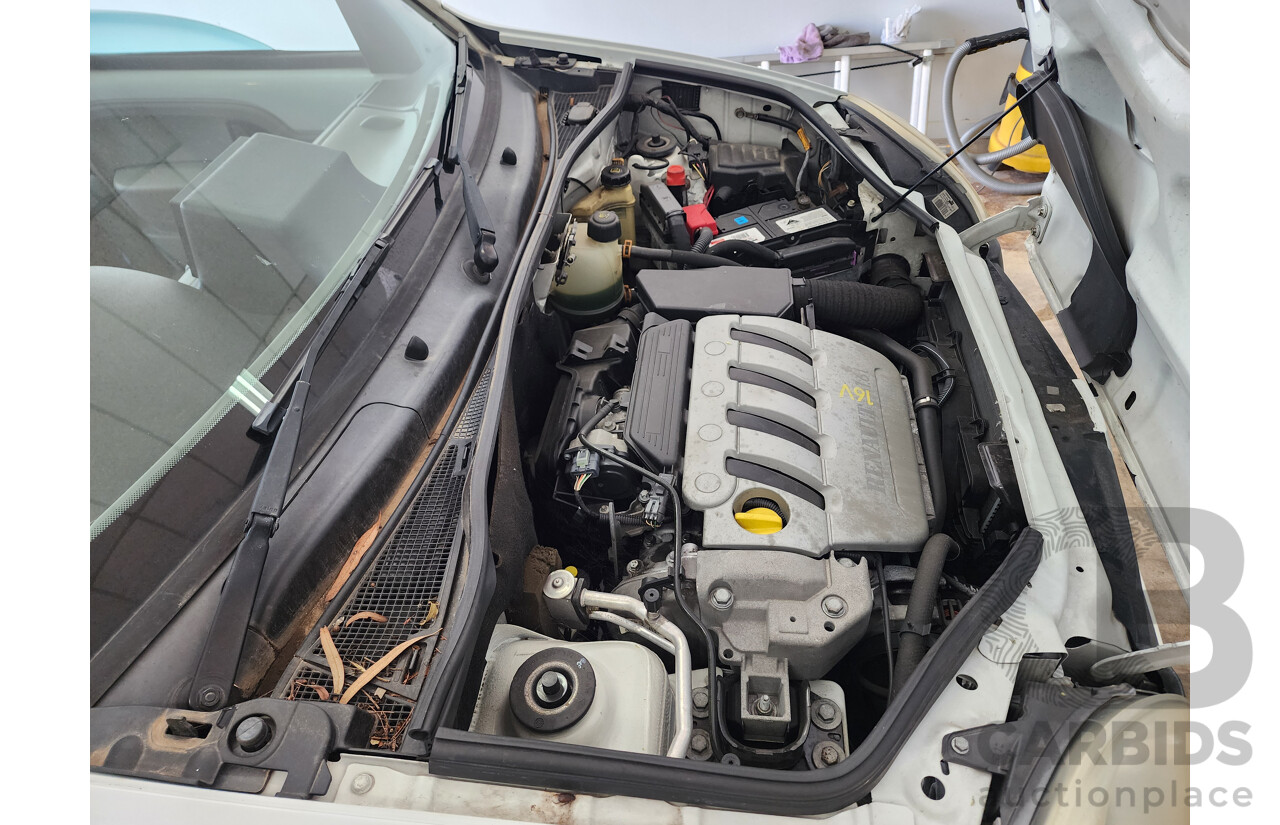 4/2007 Renault Kangoo Integral X76 2d Van White 1.6L