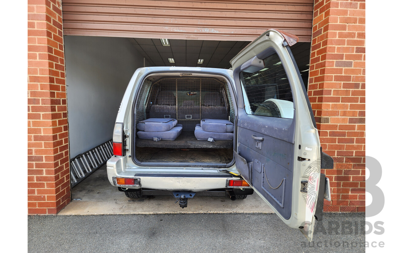 4/2001 Toyota Landcruiser Prado 50TH Anniversary (4x4) VZJ95R 4d Wagon Silver 3.4L