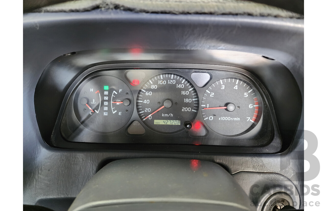 4/2001 Toyota Landcruiser Prado 50TH Anniversary (4x4) VZJ95R 4d Wagon Silver 3.4L