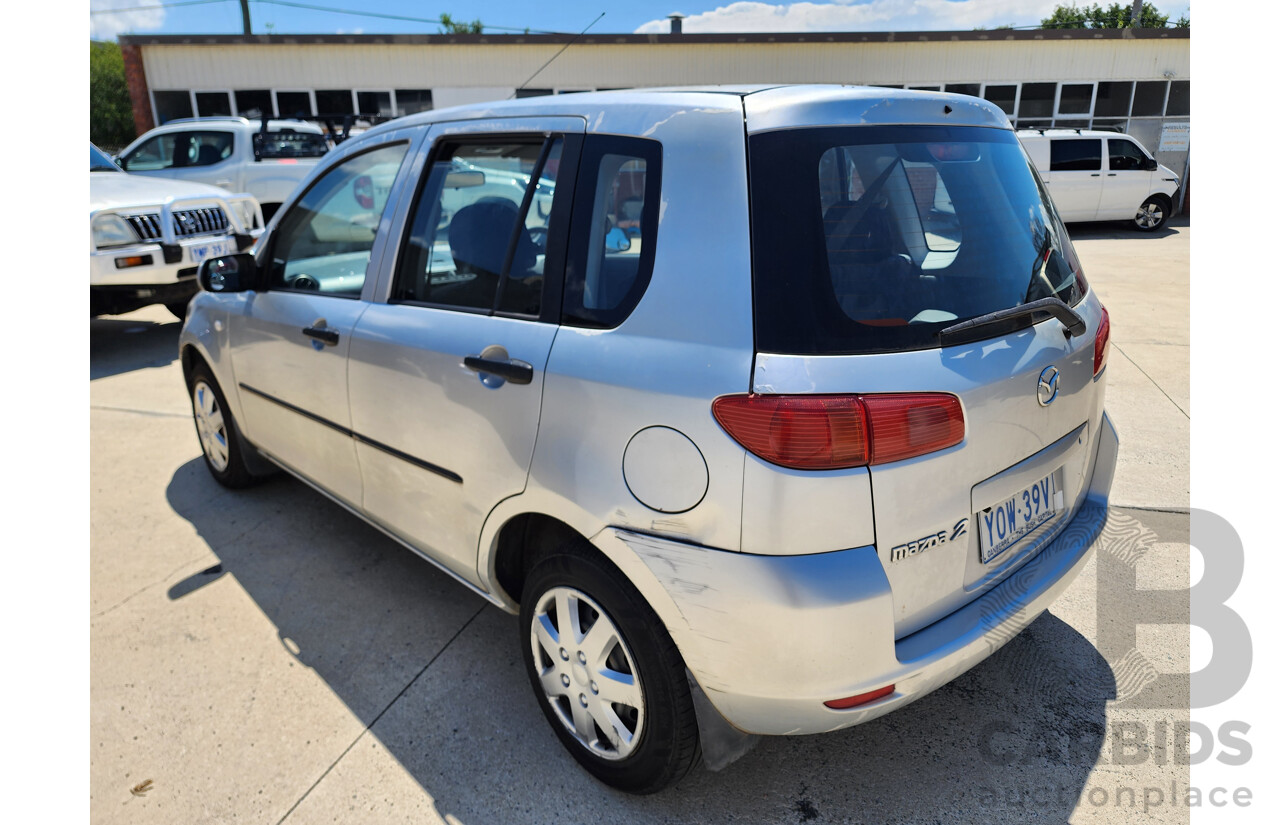 5/2003 Mazda Mazda2 NEO DY 5d Hatchback Silver 1.5L