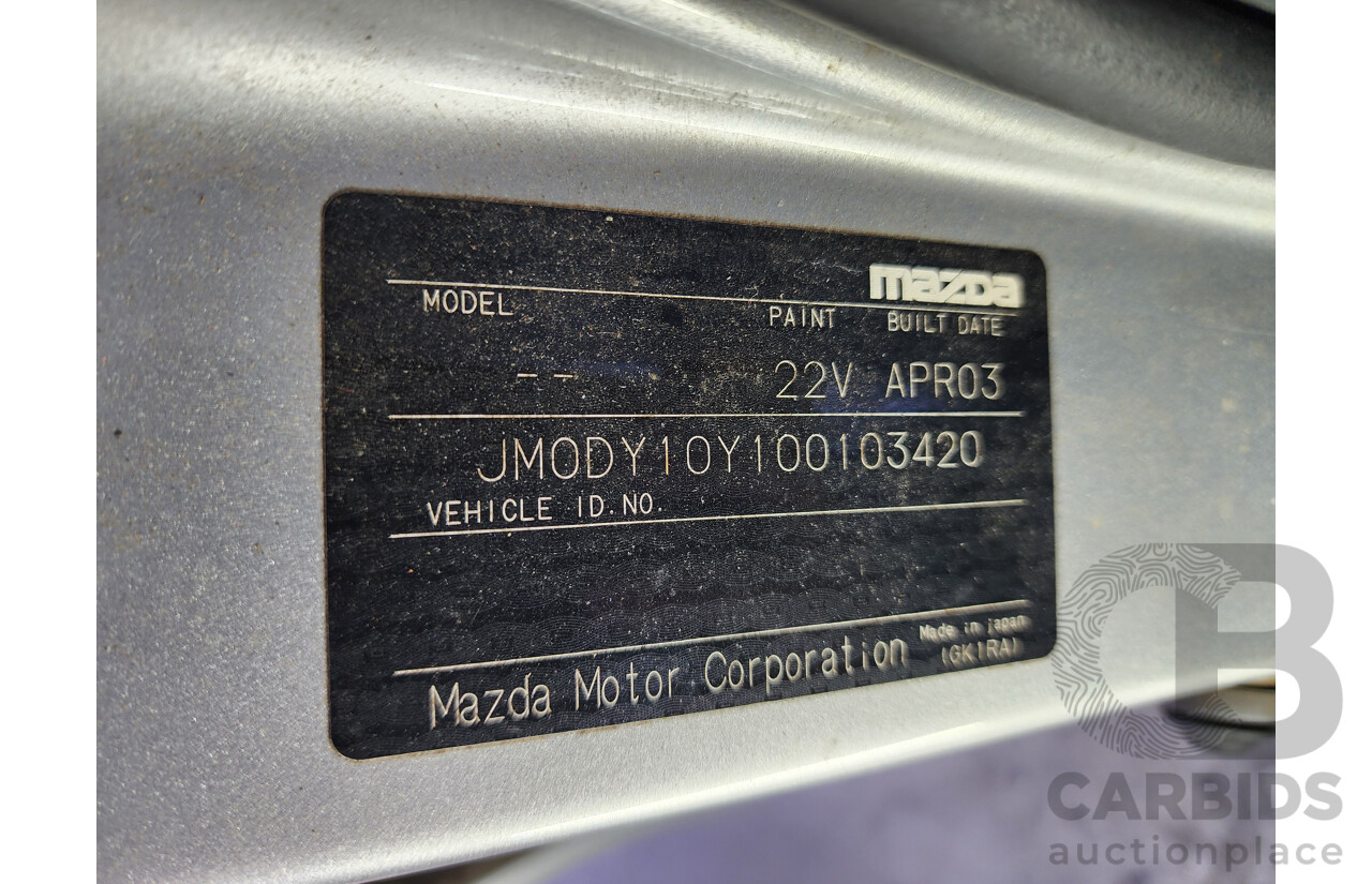 5/2003 Mazda Mazda2 NEO DY 5d Hatchback Silver 1.5L