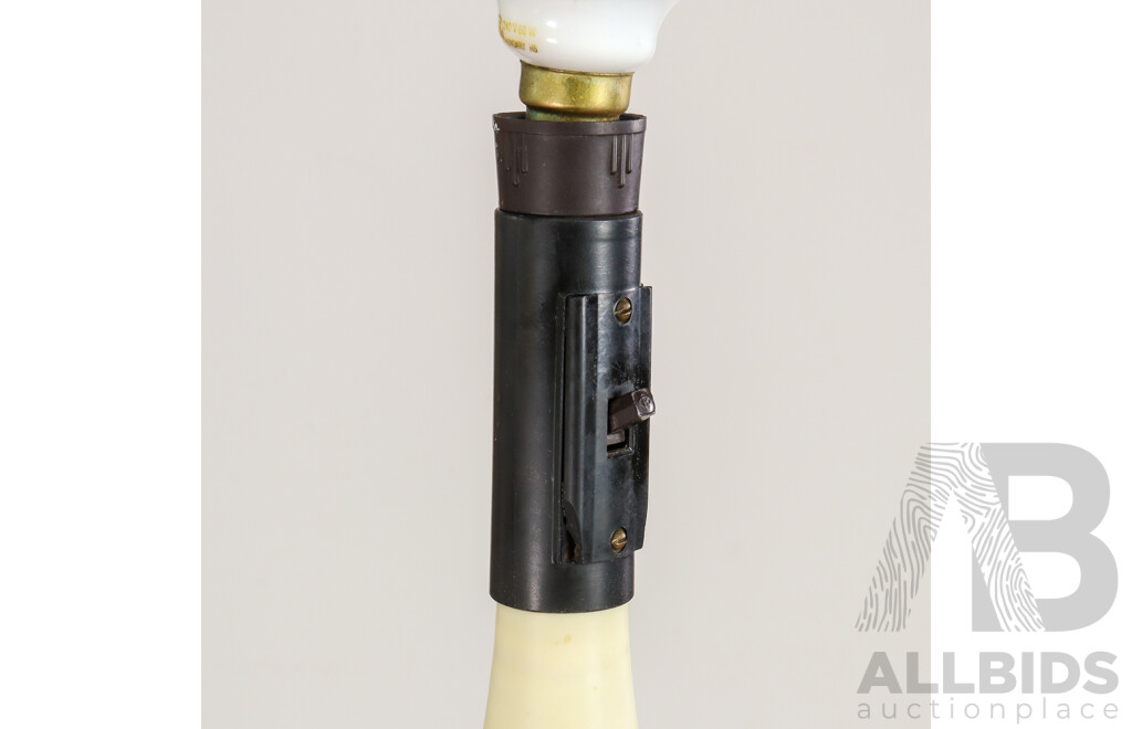 Art Deco Floor Lamp with Bakelite Base by Tilley