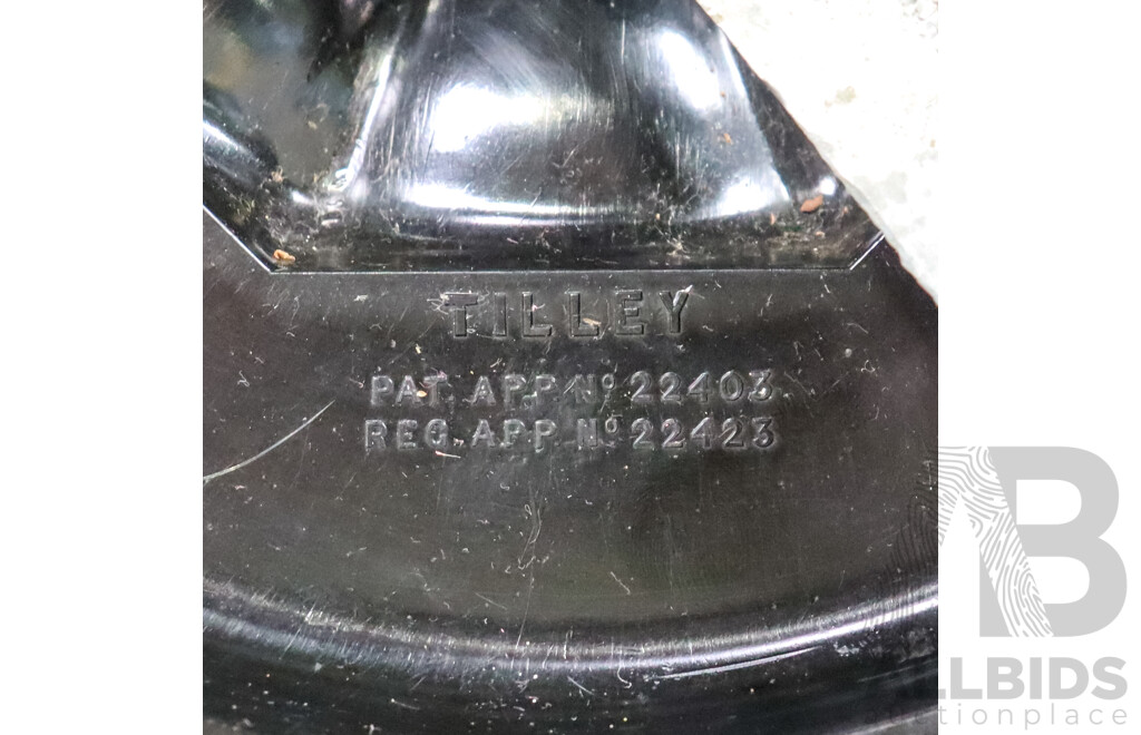 Art Deco Floor Lamp with Bakelite Base by Tilley