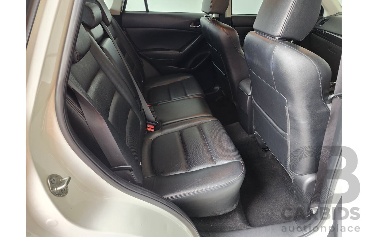 3/2014 Mazda Cx-5 Akera (4x4) MY13 UPGRADE 4d Wagon White 2.2L