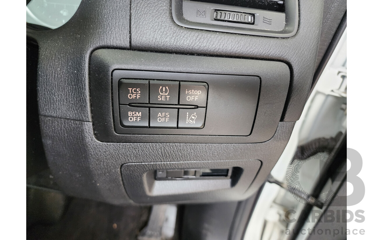 3/2014 Mazda Cx-5 Akera (4x4) MY13 UPGRADE 4d Wagon White 2.2L