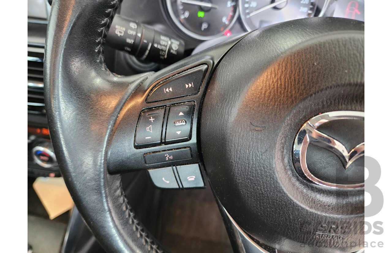 3/2014 Mazda Cx-5 Akera (4x4) MY13 UPGRADE 4d Wagon White 2.2L