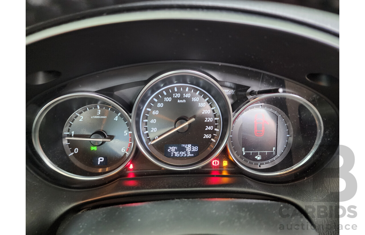 3/2014 Mazda Cx-5 Akera (4x4) MY13 UPGRADE 4d Wagon White 2.2L