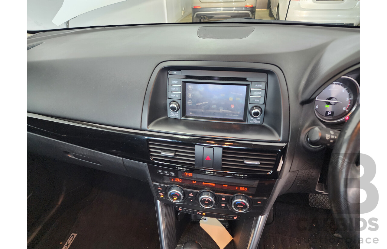 3/2014 Mazda Cx-5 Akera (4x4) MY13 UPGRADE 4d Wagon White 2.2L