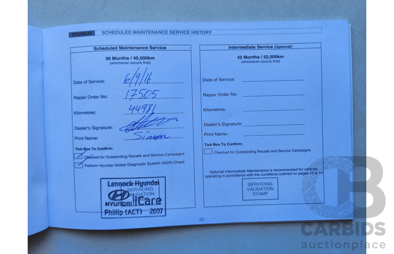 10/2014 Hyundai i30 Premium GD MY14 5d Hatchback Black 1.8L