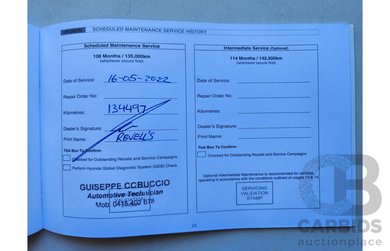 10/2014 Hyundai i30 Premium GD MY14 5d Hatchback Black 1.8L