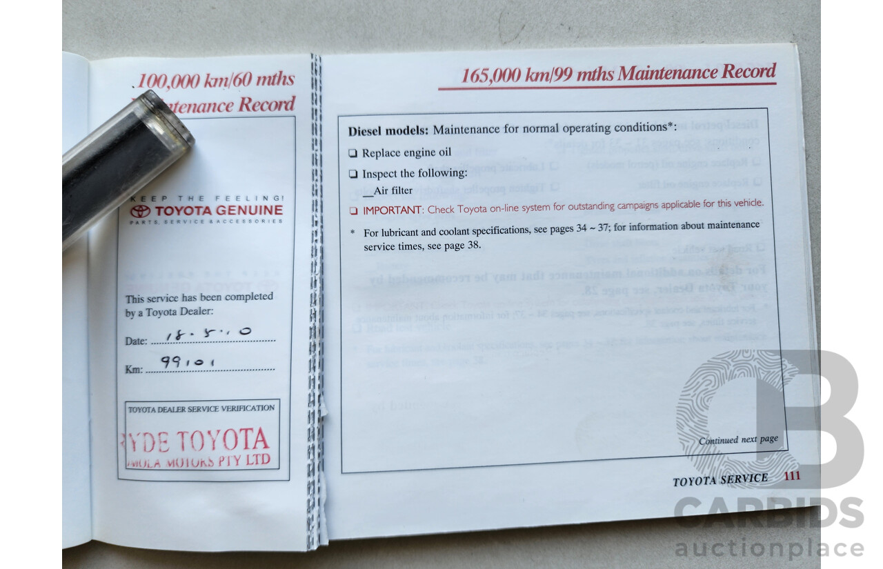 10/2004 Toyota Landcruiser Prado Grande (4x4) GRJ120R 4d Wagon Silver 4.0L