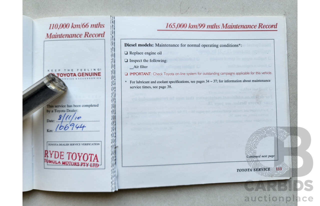 10/2004 Toyota Landcruiser Prado Grande (4x4) GRJ120R 4d Wagon Silver 4.0L