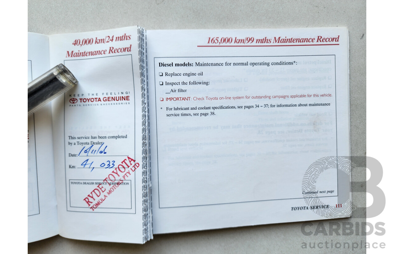 10/2004 Toyota Landcruiser Prado Grande (4x4) GRJ120R 4d Wagon Silver 4.0L