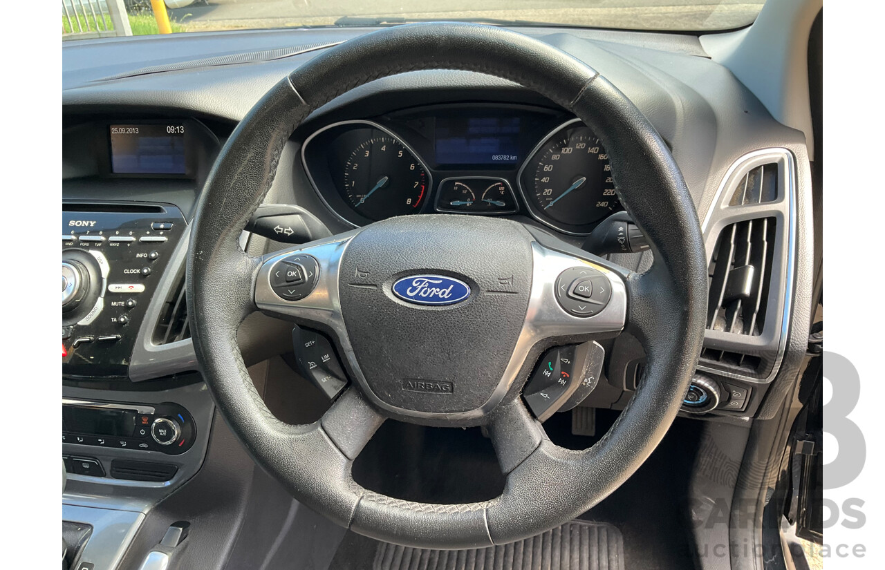 10/2011 Ford Focus Titanium LW 4d Sedan Ebony Black Metallic 2.0L
