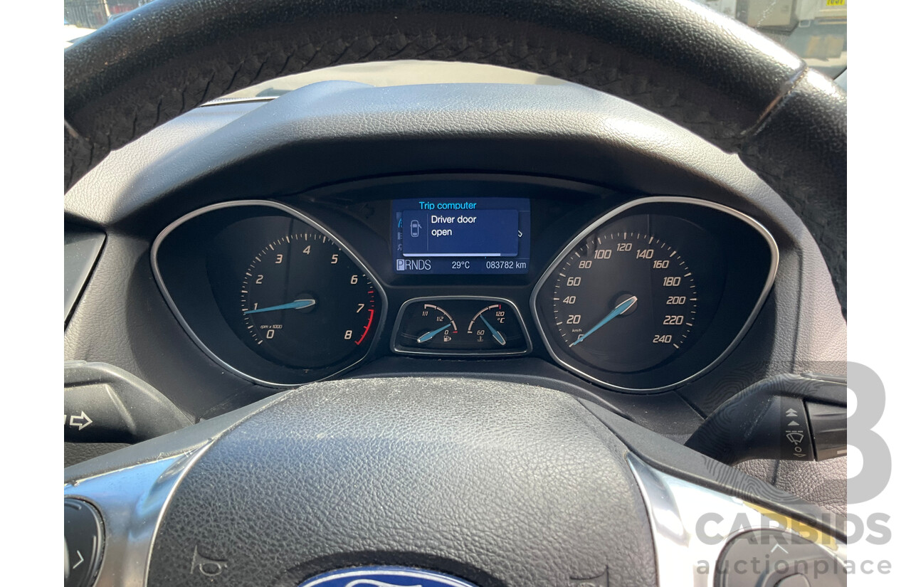 10/2011 Ford Focus Titanium LW 4d Sedan Ebony Black Metallic 2.0L