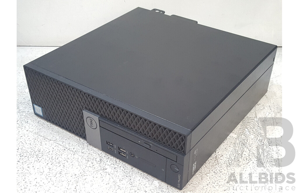 Dell OptiPlex 7070 Intel Core i7 (9700) 3.00GHz-4.70GHz 8-Core CPU Desktop Computer