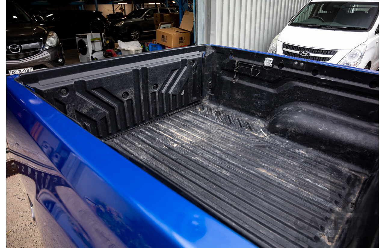 10/2019 LDV T60 Luxe (4x4) SK8C Double Cab Utility Jewel Blue Metallic Turbo Diesel 2.8L