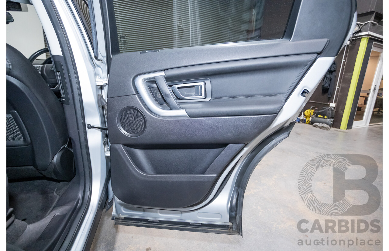 12/2015 Land Rover Discovery Sport SD4 HSE (AWD) LC 4D Wagon Indus Silver Turbo Diesel  2.2L - 7 Seater