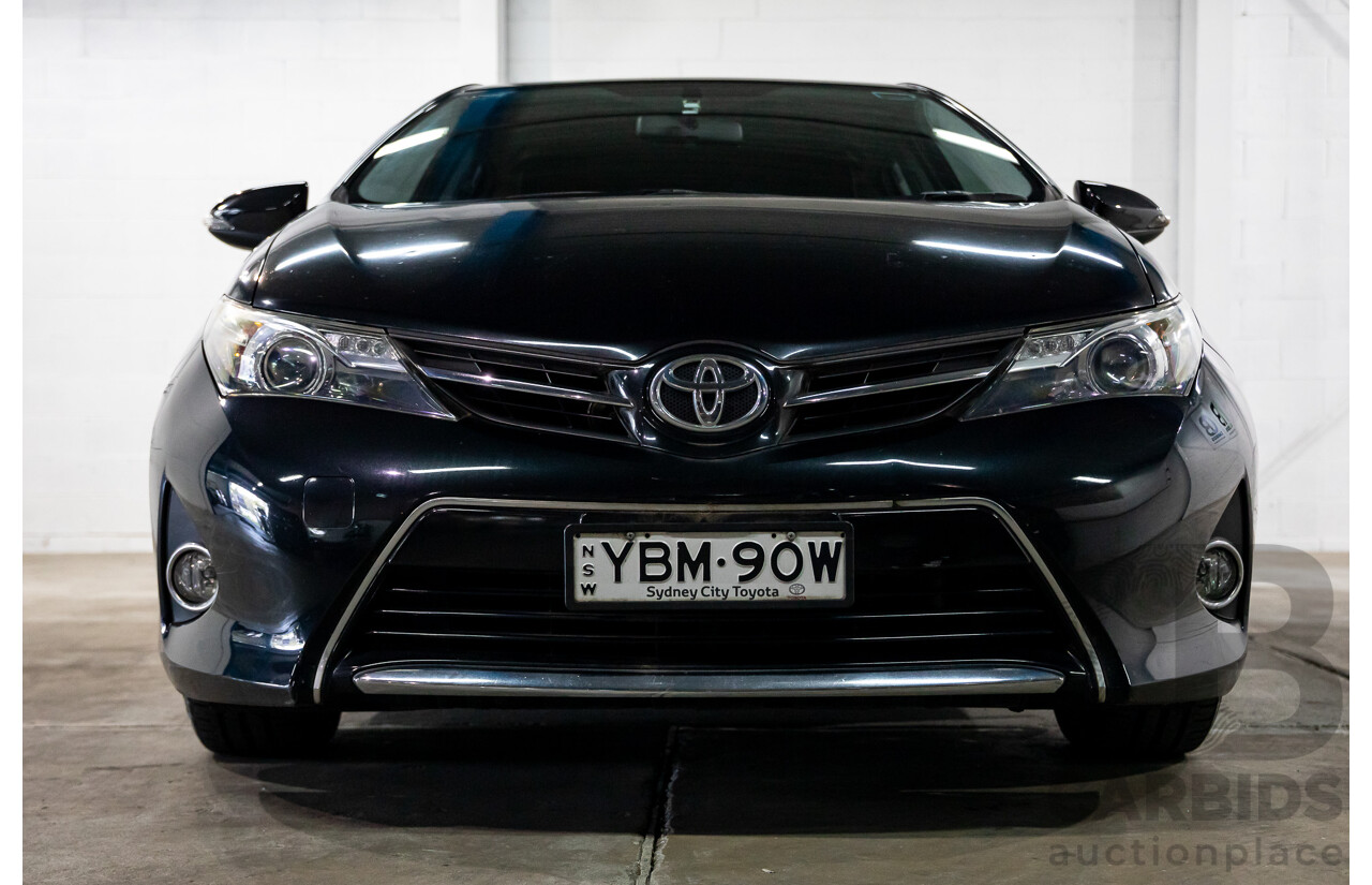 5/2014 Toyota Corolla Ascent Sport ZRE182R 5d Hatchback Attitude Black Metallic 1.8L