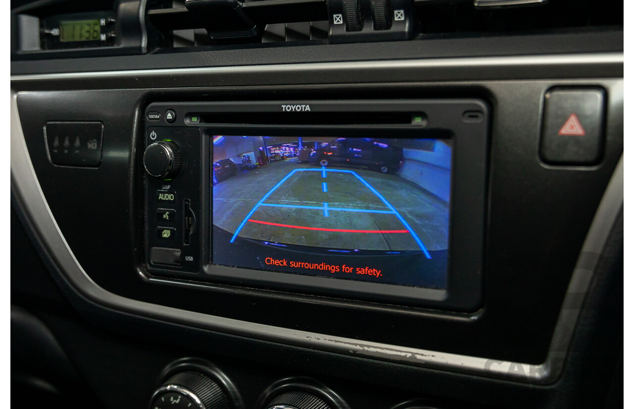 5/2014 Toyota Corolla Ascent Sport ZRE182R 5d Hatchback Attitude Black Metallic 1.8L