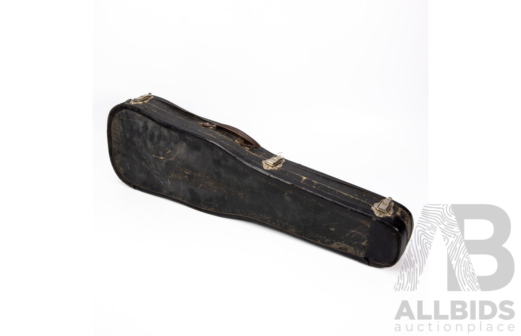 Vintage German Elm Violin in Hard Case
