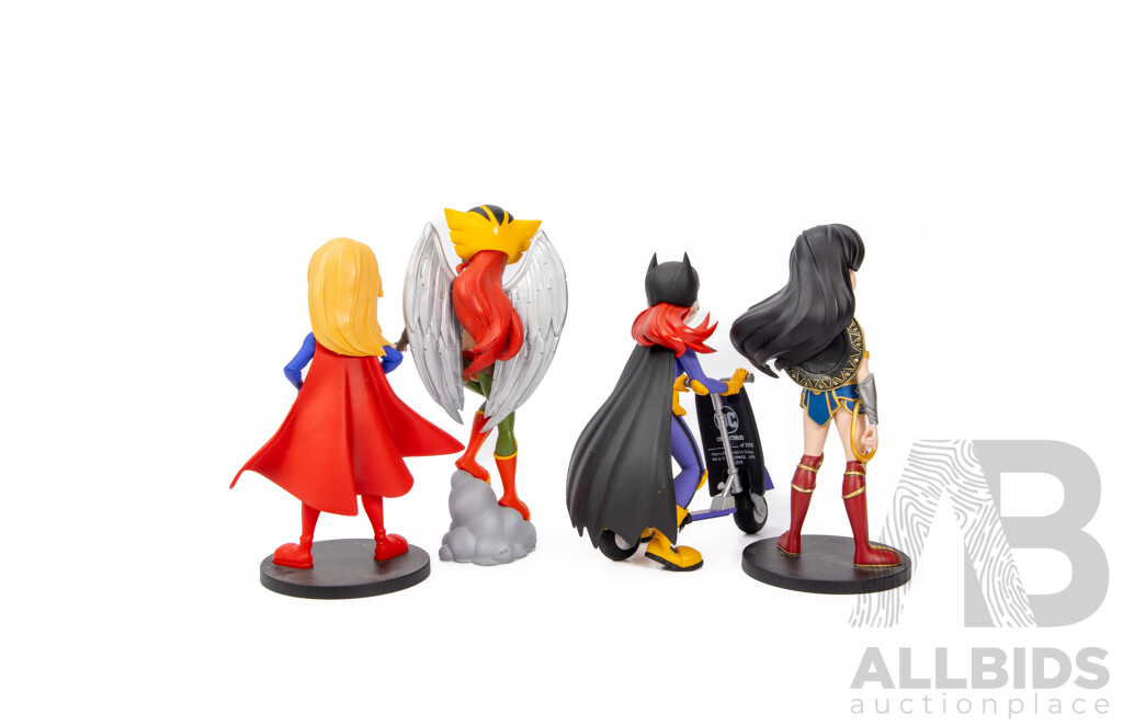 Collection of Four DC Superhero Figures