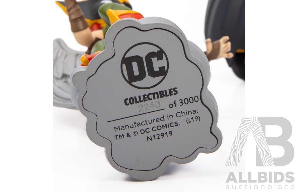 Collection of Four DC Superhero Figures