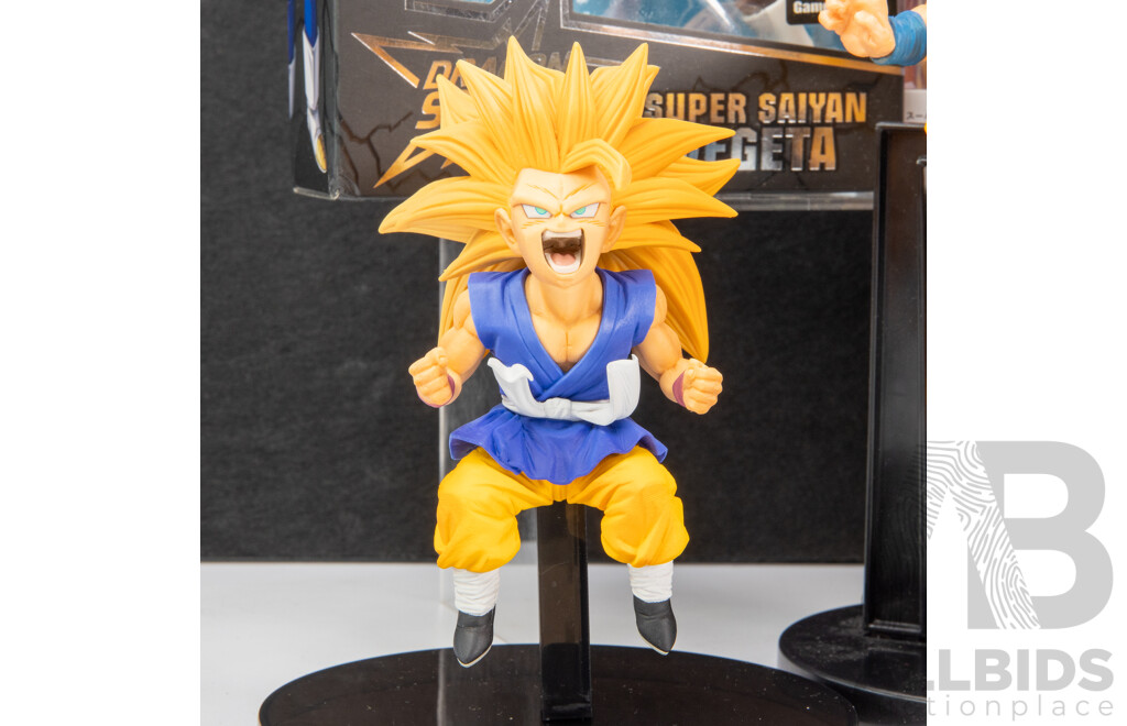 Large Collection of Various Dragon Ball Z Figures