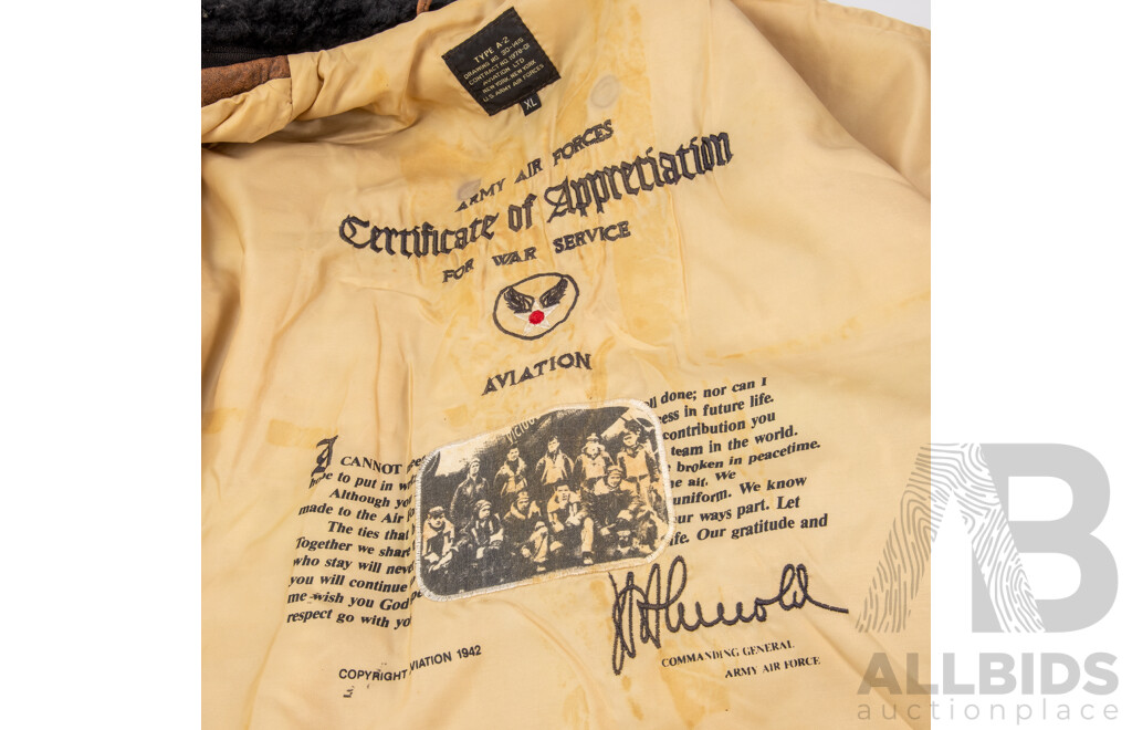 Vintage US Army Bomber Jacket