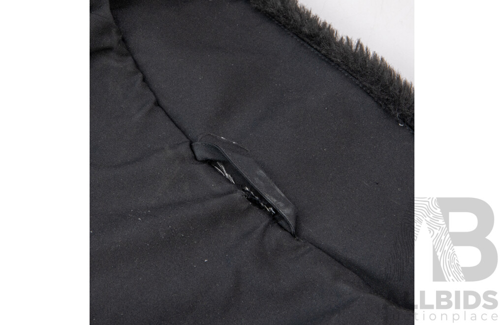 Vintage Faux Fur Zipper Jacket by Nike