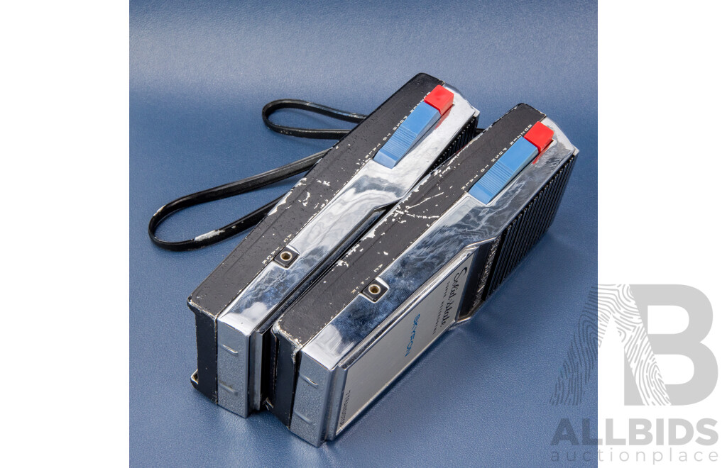 Pair of Vintage Solid State Super Heterodyne Walkie Talkies by Skyfon