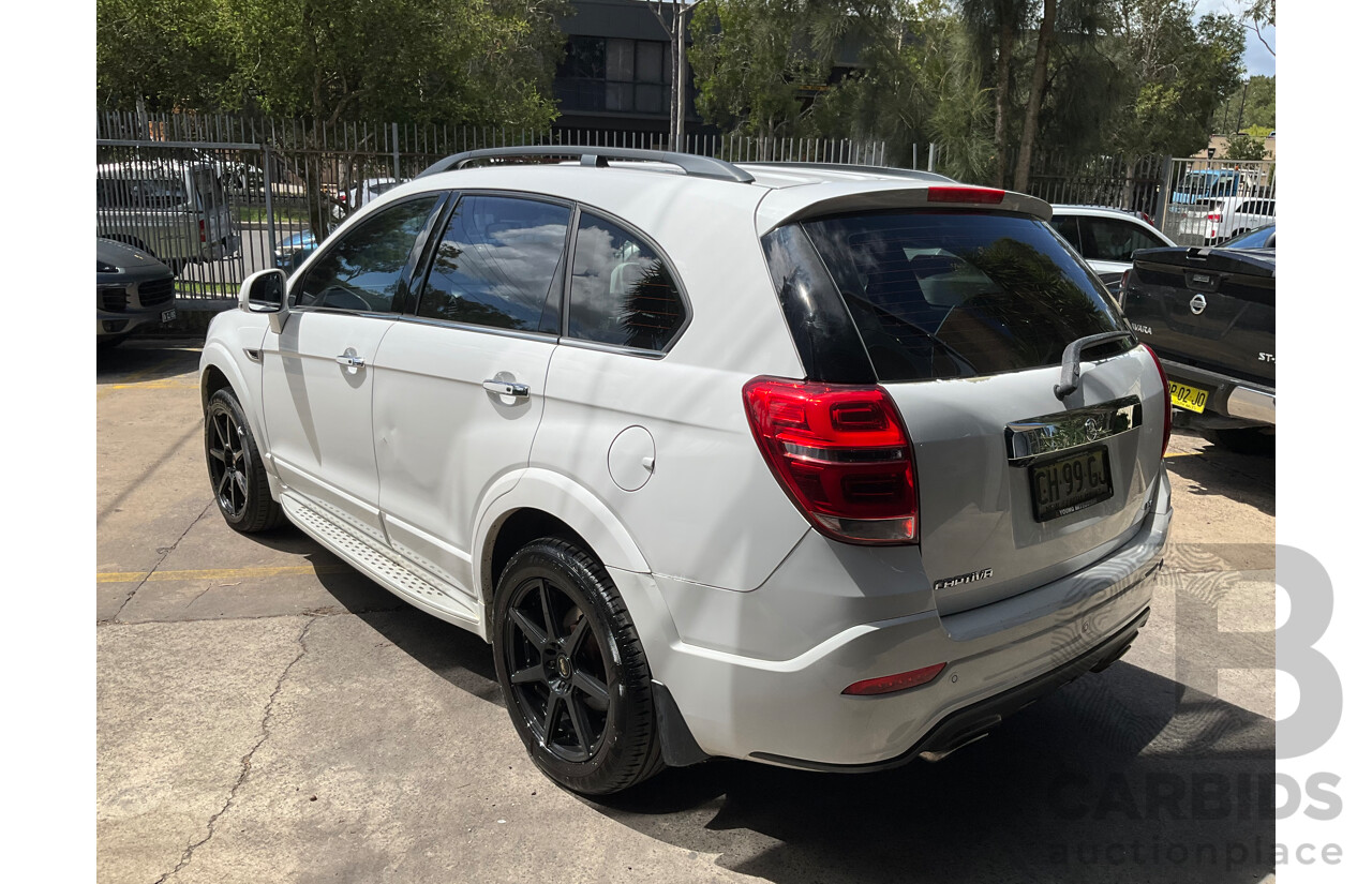 02/2016 Holden Captiva 7 LT (AWD) AWD CG MY16 4D Wagon Summit White Turbo Diesel 2.2L